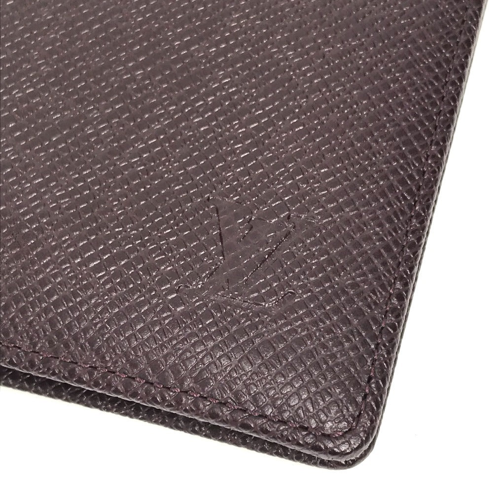 LOUIS VUITTON M30396 タイガ ポルト・バルール・カルト・クレディ 2つ折り 長札入れ 長財布 タイガレザー レディース アカジュ パープル - brandshop-reference