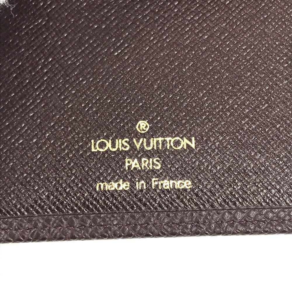 LOUIS VUITTON M30396 タイガ ポルト・バルール・カルト・クレディ 2つ折り 長札入れ 長財布 タイガレザー レディース アカジュ パープル - brandshop-reference