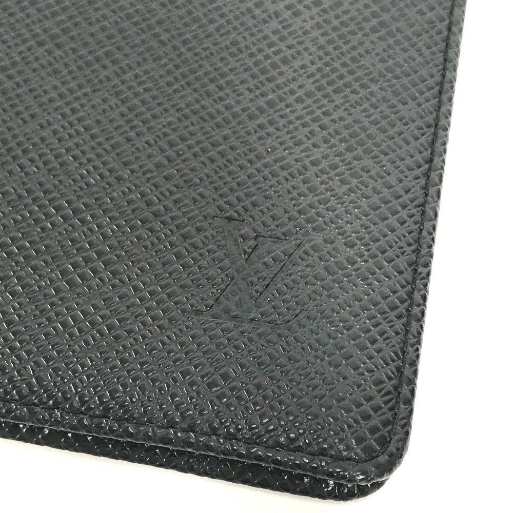 LOUIS VUITTON R20425 タイガ アジェンダポッシュ 2つ折り ステーショナリー ケース 手帳カバー タイガレザー ユニセックス アルドワーズ ブラック - brandshop-reference