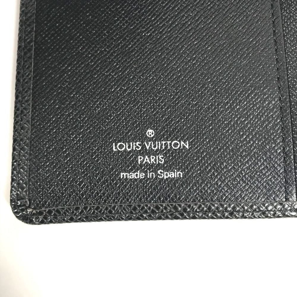 LOUIS VUITTON R20425 タイガ アジェンダポッシュ 2つ折り ステーショナリー ケース 手帳カバー タイガレザー ユニセックス アルドワーズ ブラック - brandshop-reference