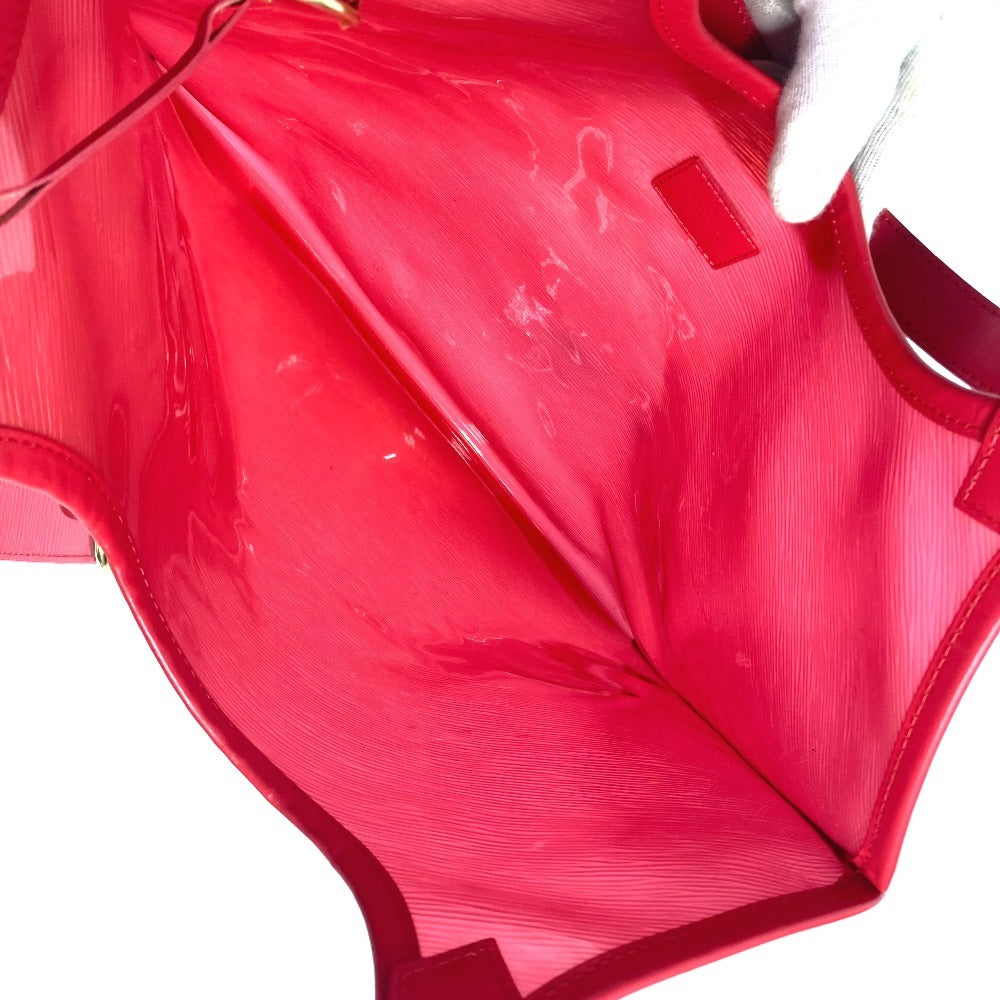 LOUIS VUITTON M92152 エピプラージュ バイア ポーチ付き カバン トートバッグ ハンドバッグ ビニール/レザー レディース レッド - brandshop-reference