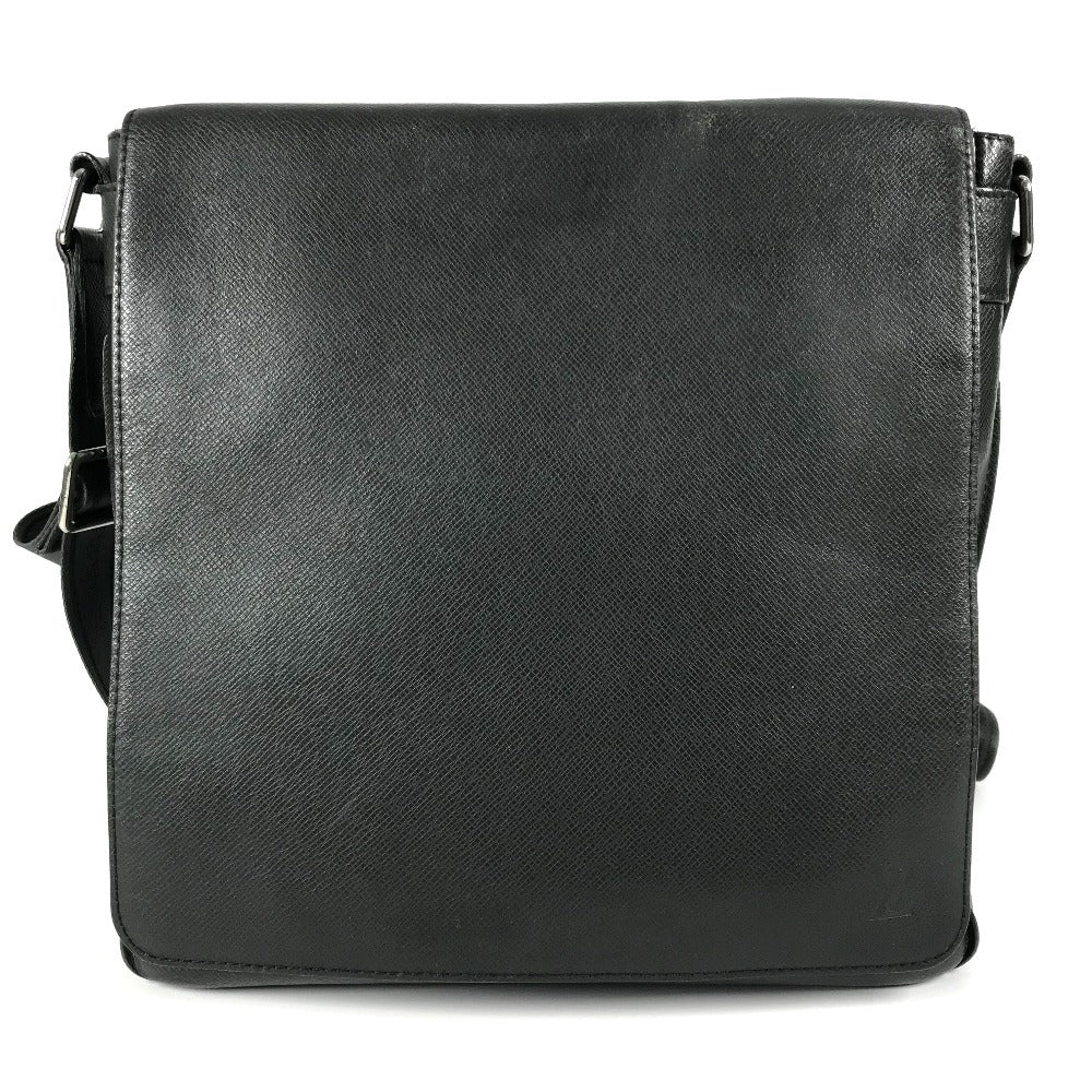 LOUIS VUITTON M32702 タイガ ミロ カバン 斜め掛け フラップ メッセンジャーバッグ ショルダーバッグ タイガレザー ユニセックス アルドワーズ ブラック - brandshop-reference