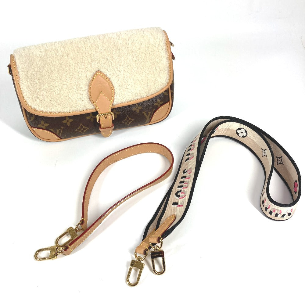 LOUIS VUITTON M46317 モノグラム ディアヌNM PM カバン 肩掛け トートバッグ ショルダーバッグ モノグラムキャンバス レディース ブラウン