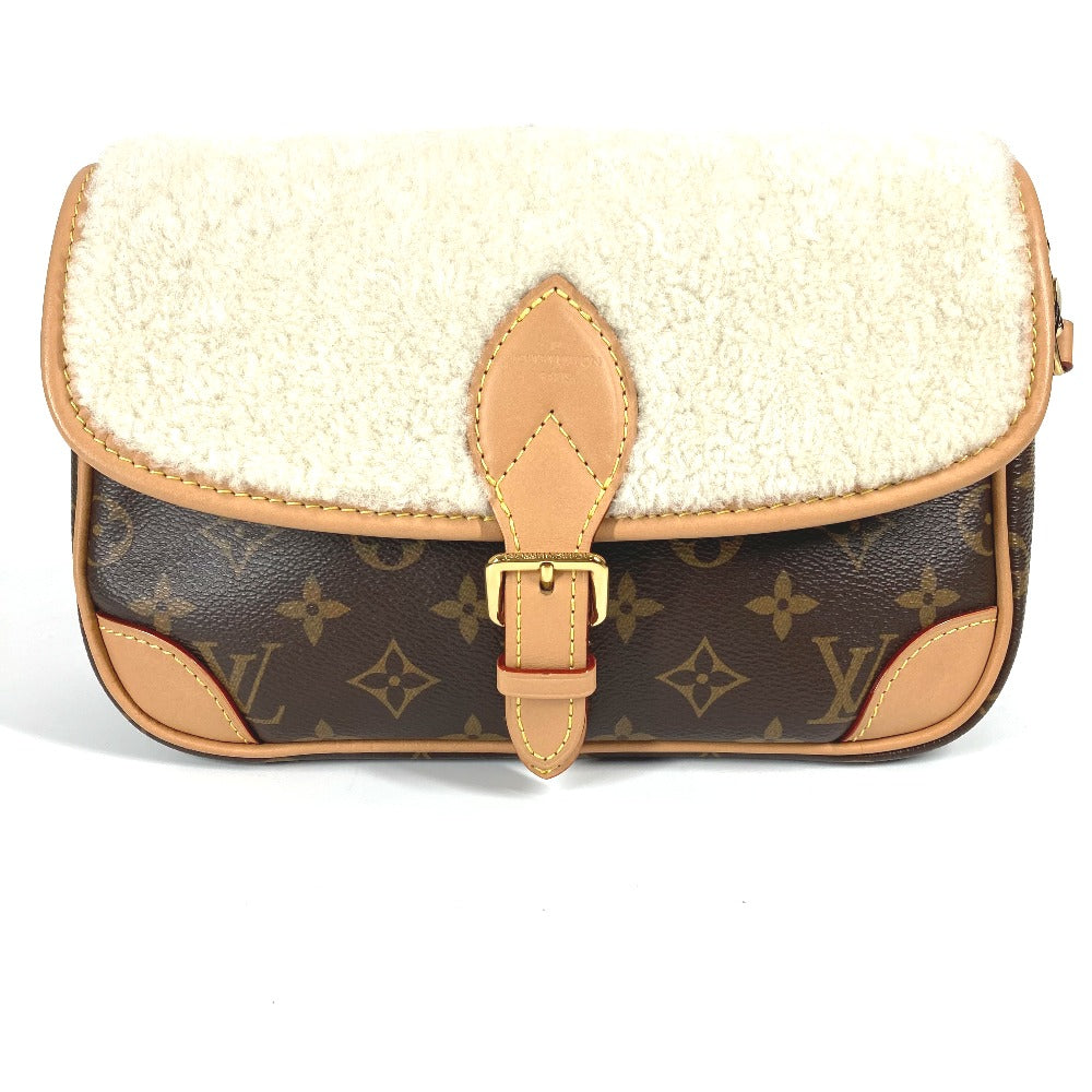 LOUIS VUITTON M46317 モノグラム ディアヌNM PM カバン 肩掛け トートバッグ ショルダーバッグ モノグラムキャンバス レディース ブラウン