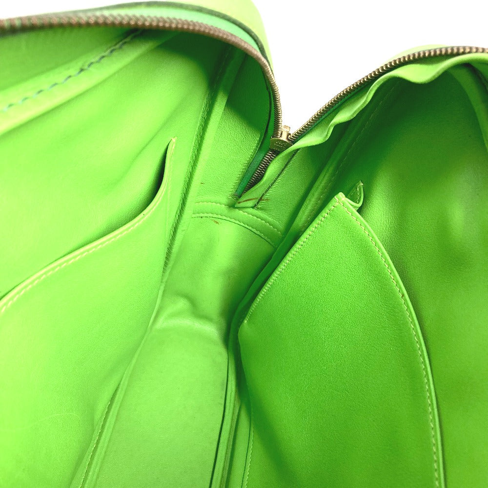 HERMES バイカラー ビジネスバッグ エッフェル カバン トートバッグ ハンドバッグ スイフト ユニセックス グリーン - brandshop-reference