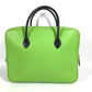 HERMES バイカラー ビジネスバッグ エッフェル カバン トートバッグ ハンドバッグ スイフト ユニセックス グリーン - brandshop-reference