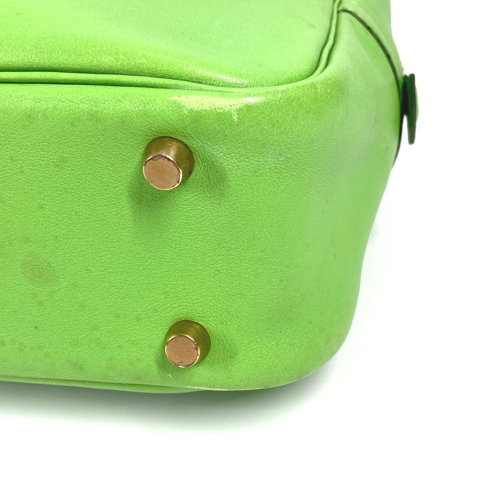 HERMES バイカラー ビジネスバッグ エッフェル カバン トートバッグ ハンドバッグ スイフト ユニセックス グリーン - brandshop-reference