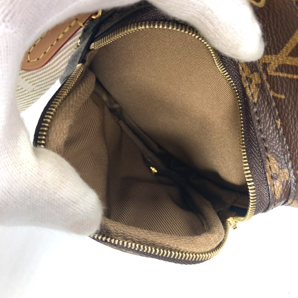 LOUIS VUITTON M80746 モノグラム ユーティリティ クロスボディ 斜め掛け ポシェット チェーンバッグ ハンドバッグ ショルダーバッグ モノグラムキャンバス ユニセックス ブラウン - brandshop-reference