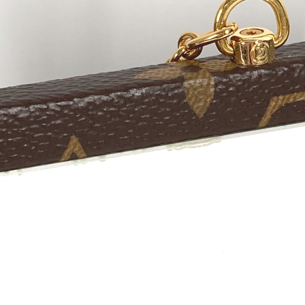 LOUIS VUITTON GI0554  モノグラム ホーム ミラー トランク インテリア 三面鏡 鏡 モノグラムキャンバス ユニセックス ブラウン - brandshop-reference