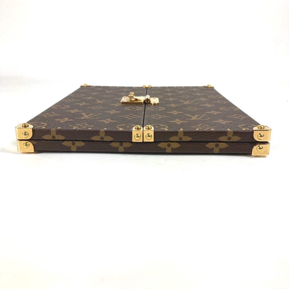 LOUIS VUITTON GI0554  モノグラム ホーム ミラー トランク インテリア 三面鏡 鏡 モノグラムキャンバス ユニセックス ブラウン - brandshop-reference