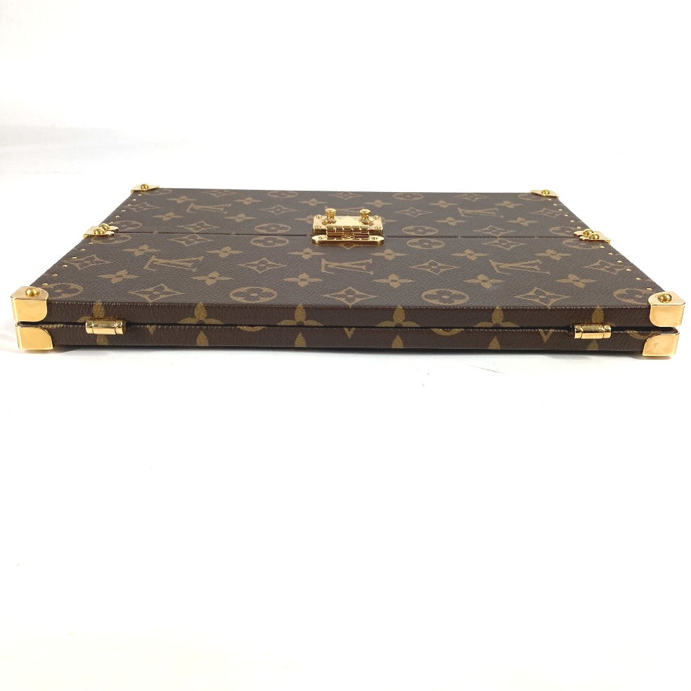 LOUIS VUITTON GI0554  モノグラム ホーム ミラー トランク インテリア 三面鏡 鏡 モノグラムキャンバス ユニセックス ブラウン - brandshop-reference