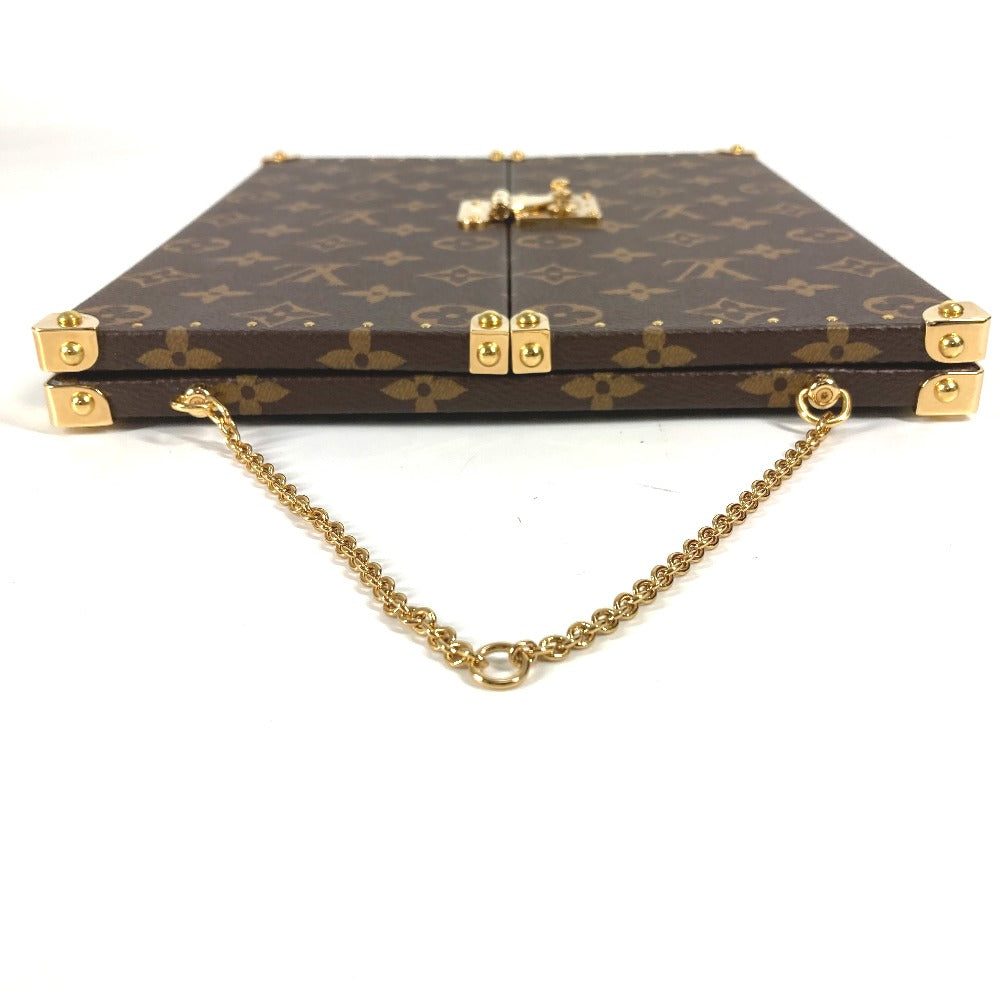 LOUIS VUITTON GI0554  モノグラム ホーム ミラー トランク インテリア 三面鏡 鏡 モノグラムキャンバス ユニセックス ブラウン - brandshop-reference