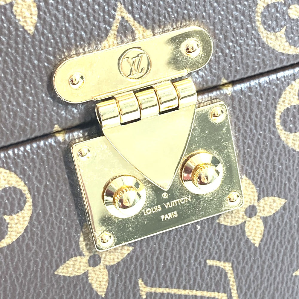 LOUIS VUITTON GI0554  モノグラム ホーム ミラー トランク インテリア 三面鏡 鏡 モノグラムキャンバス ユニセックス ブラウン - brandshop-reference