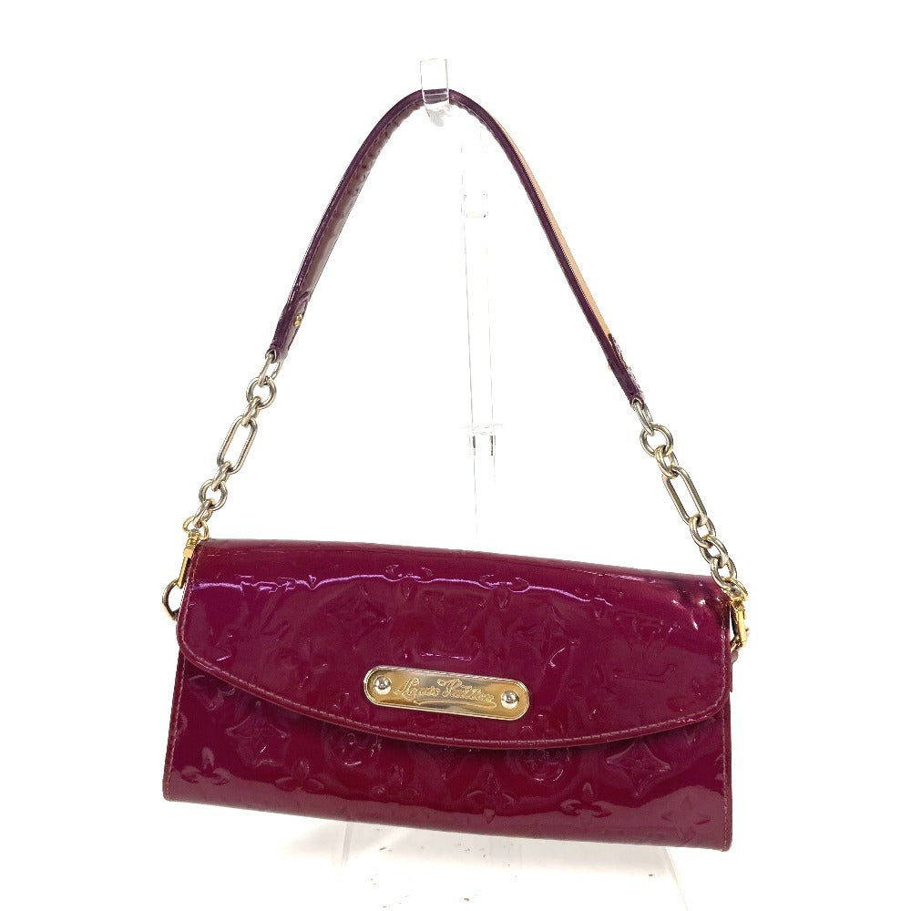 LOUIS VUITTON M93571 モノグラムヴェルニ サンセットブルーバード カバン 3WAYバッグ クラッチバッグ 長財布 チェーン ショルダーバッグ モノグラムヴェルニ レディース ヴィオレット パープル - brandshop-reference