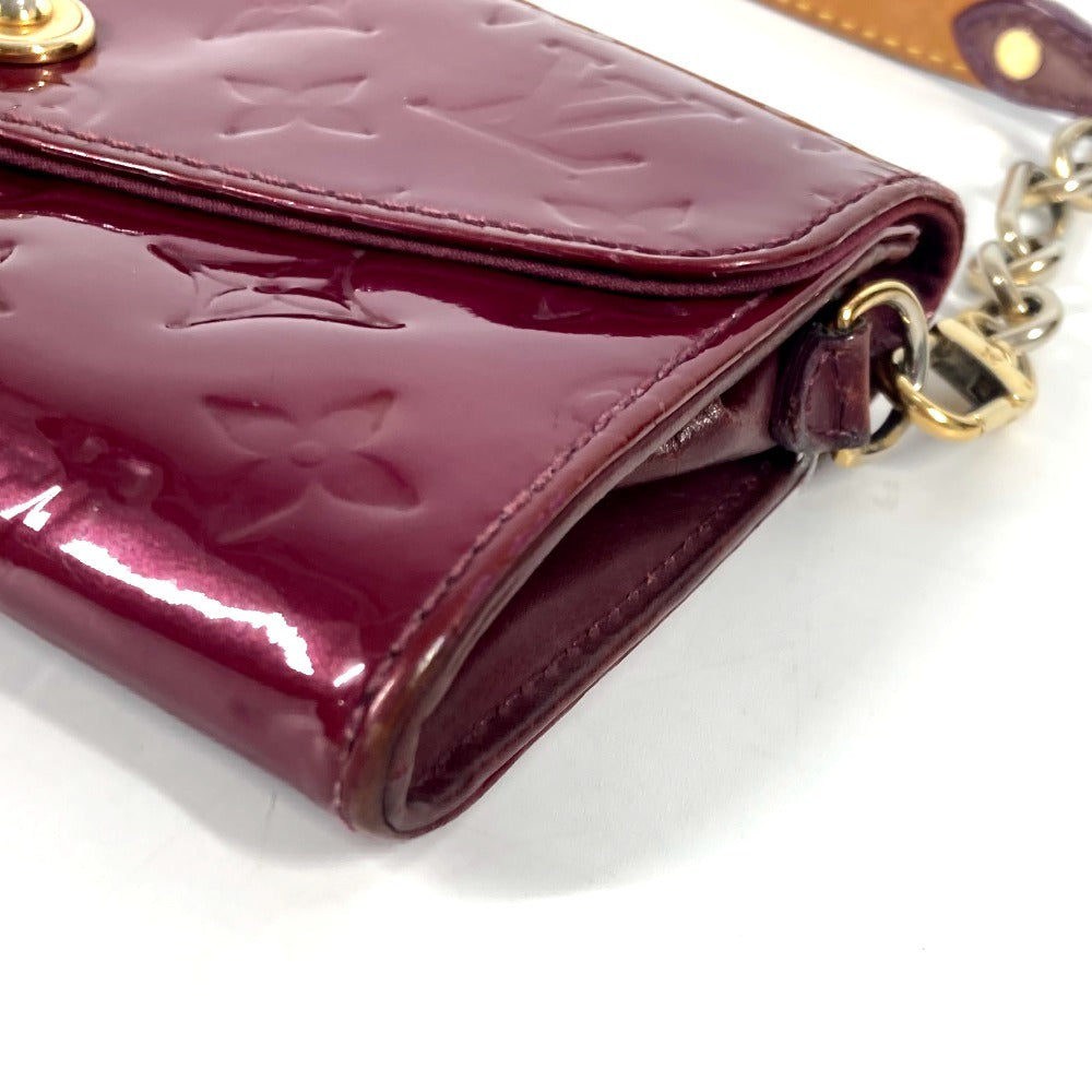 LOUIS VUITTON M93571 モノグラムヴェルニ サンセットブルーバード カバン 3WAYバッグ クラッチバッグ 長財布 チェーン ショルダーバッグ モノグラムヴェルニ レディース ヴィオレット パープル - brandshop-reference