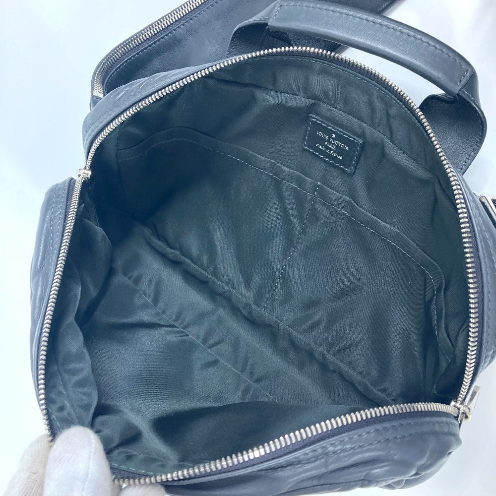 LOUIS VUITTON M50445  Vライン  ファスト ベルトバッグ クロス ショルダーバッグ カバン ボディバッグ レザー ユニセックス アスファルトグレー グレー - brandshop-reference