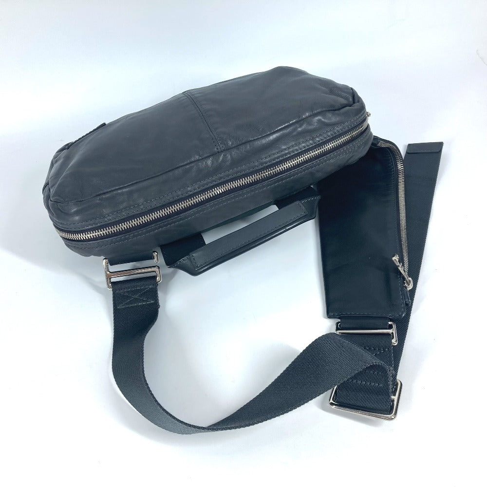 LOUIS VUITTON M50445  Vライン  ファスト ベルトバッグ クロス ショルダーバッグ カバン ボディバッグ レザー ユニセックス アスファルトグレー グレー - brandshop-reference