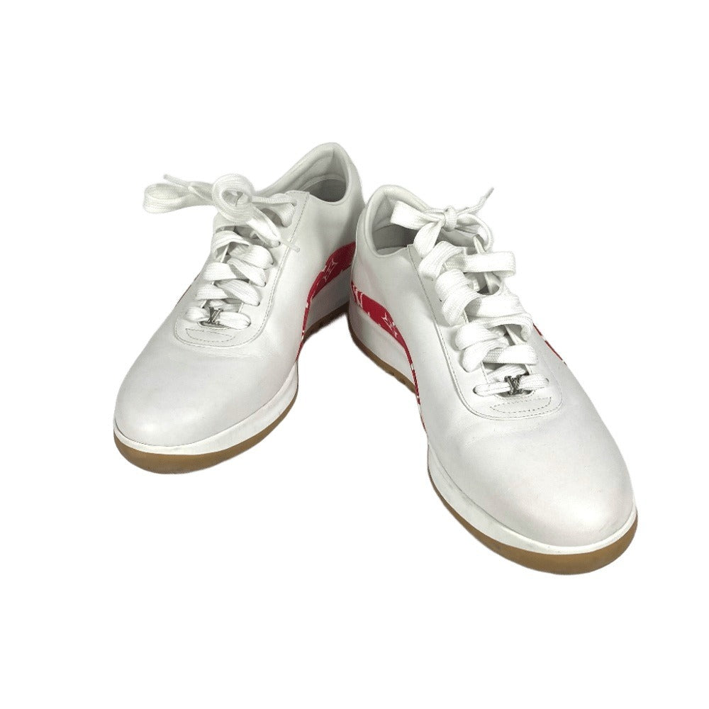 LOUIS VUITTON 1A3EQ5 モノグラム ルイヴィトン×シュプリーム supreme スポーツシューズ スニーカー レザー メンズ ホワイト - brandshop-reference