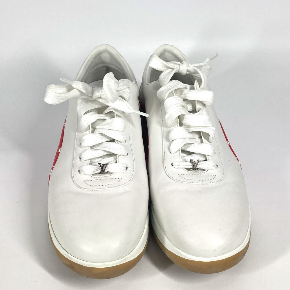 LOUIS VUITTON 1A3EQ5 モノグラム ルイヴィトン×シュプリーム supreme スポーツシューズ スニーカー レザー メンズ ホワイト - brandshop-reference