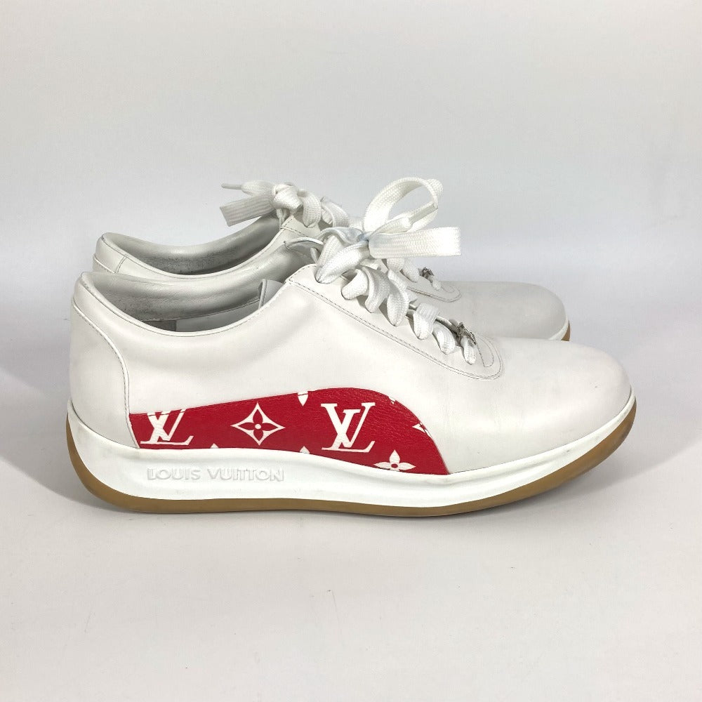 LOUIS VUITTON 1A3EQ5 モノグラム ルイヴィトン×シュプリーム supreme スポーツシューズ スニーカー レザー メンズ ホワイト - brandshop-reference