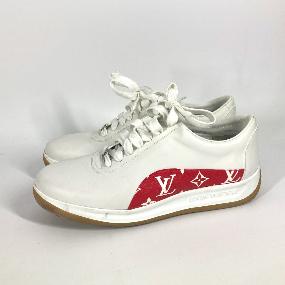 LOUIS VUITTON 1A3EQ5 モノグラム ルイヴィトン×シュプリーム supreme スポーツシューズ スニーカー レザー メンズ ホワイト - brandshop-reference