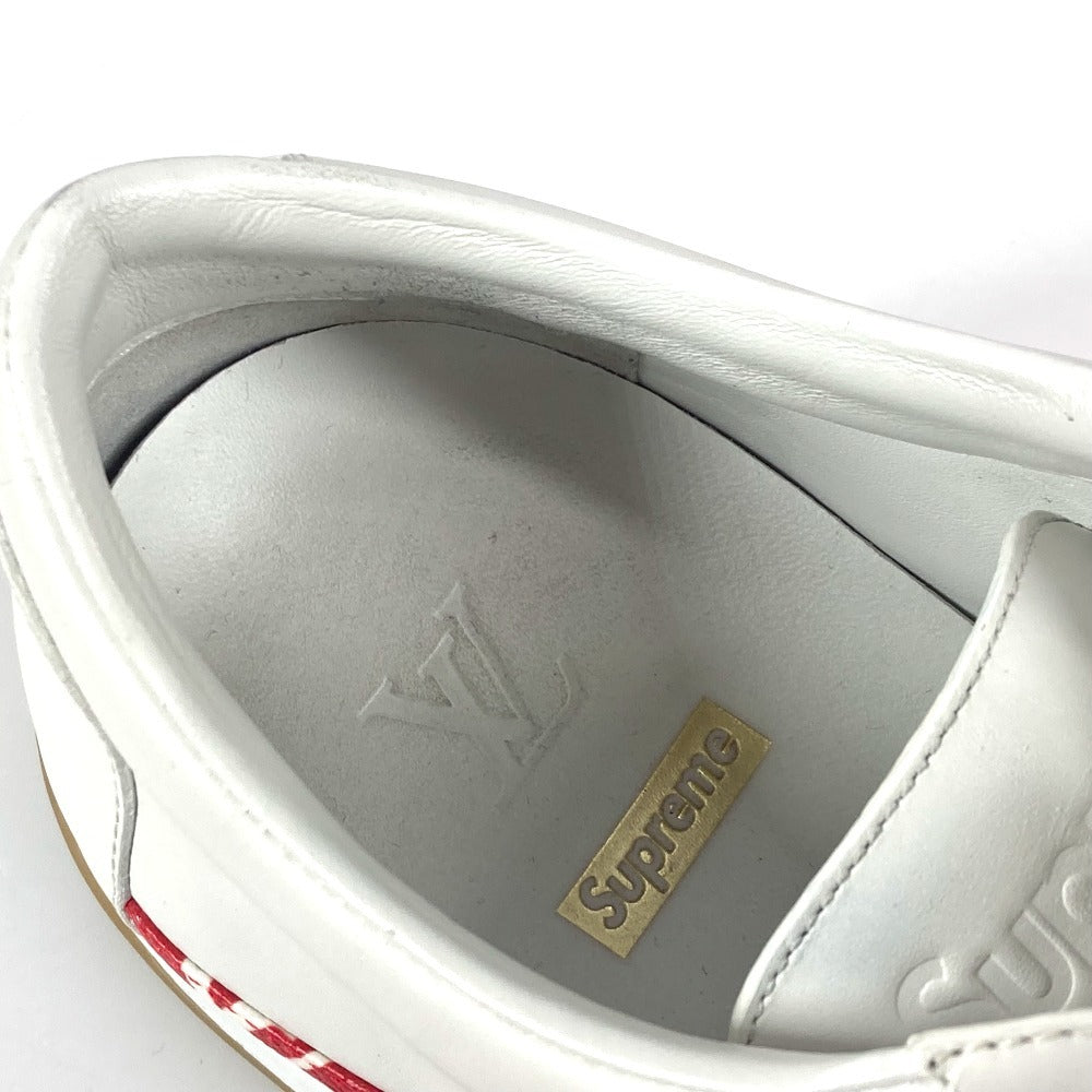 LOUIS VUITTON 1A3EQ5 モノグラム ルイヴィトン×シュプリーム supreme スポーツシューズ スニーカー レザー メンズ ホワイト - brandshop-reference