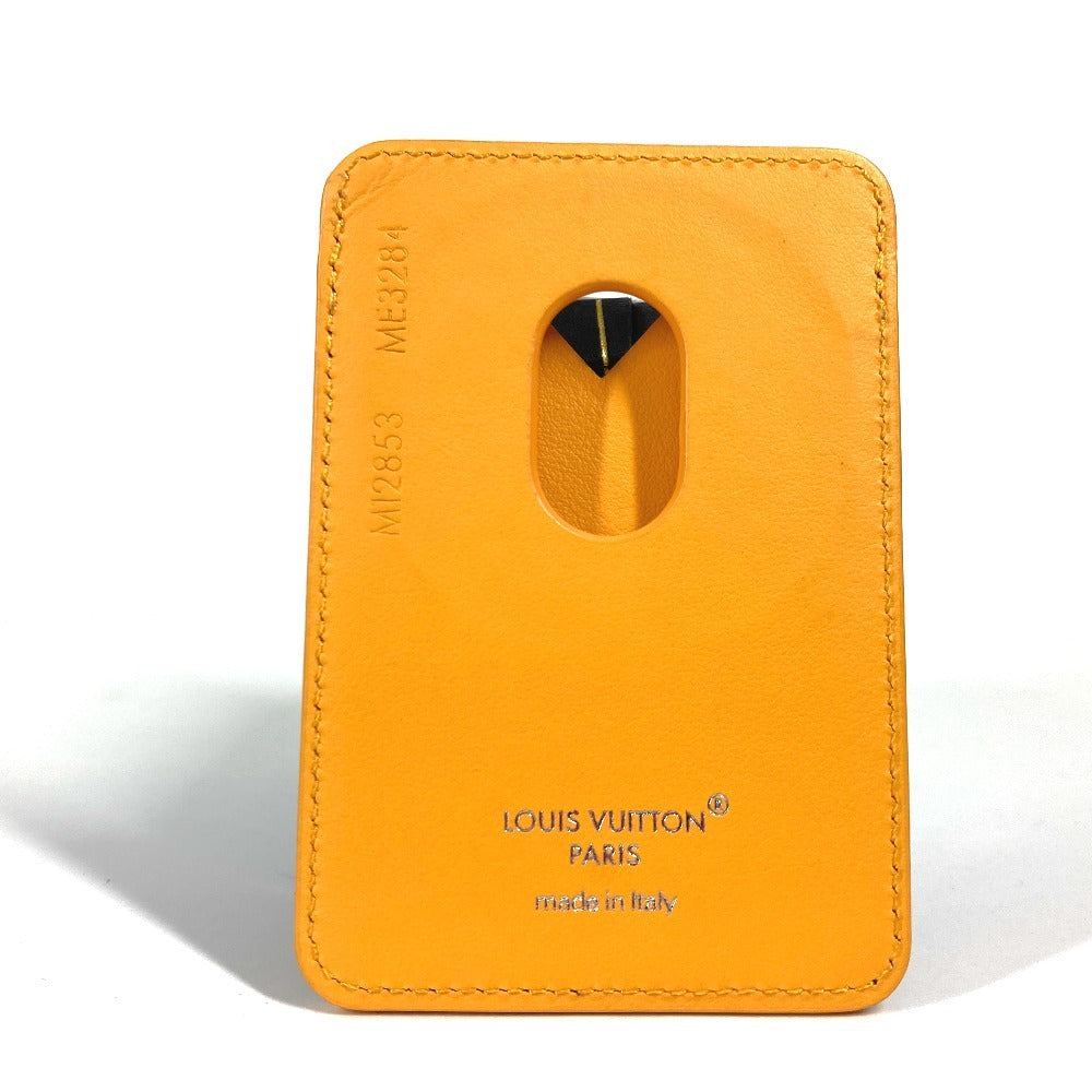 LOUIS VUITTON M12853  モノグラム ポルト カルト・マグネット magsafe 名刺入れ パスケース カードケース モノグラムキャンバス ユニセックス サフランイエロー イエロー - brandshop-reference