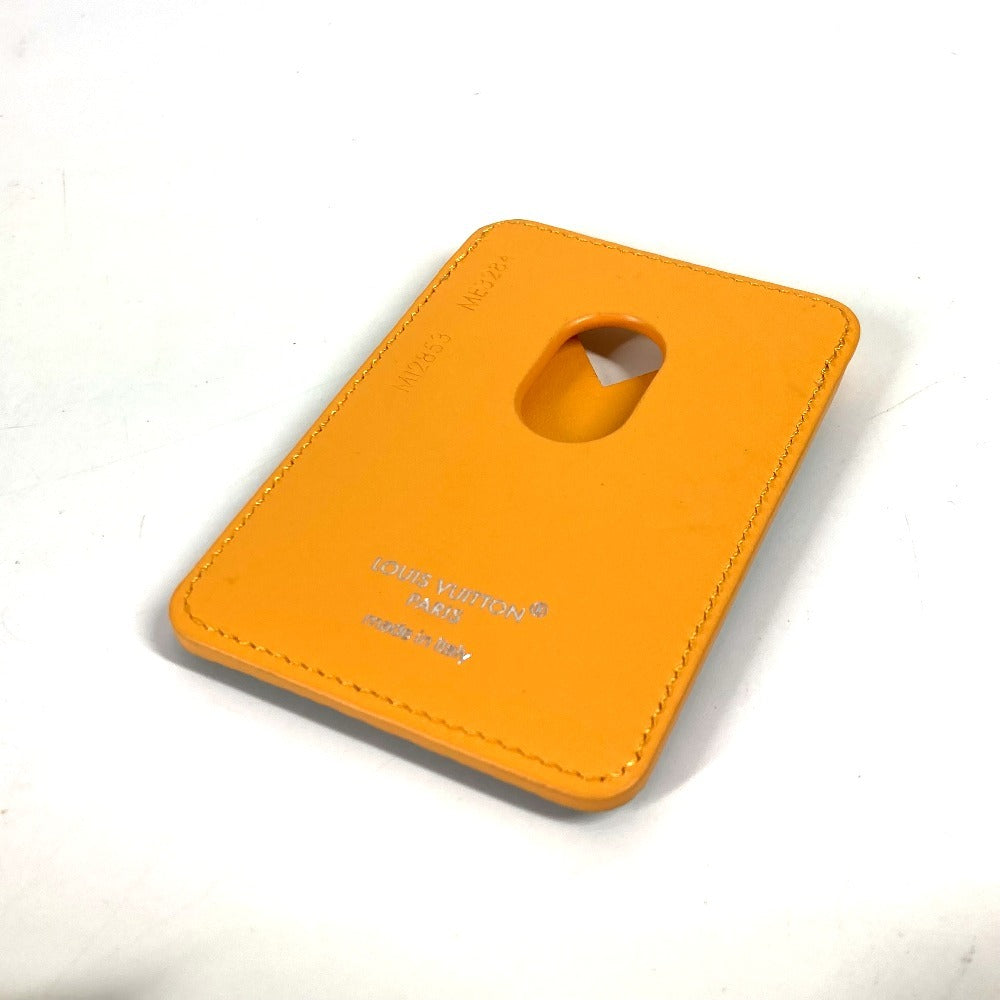 LOUIS VUITTON M12853  モノグラム ポルト カルト・マグネット magsafe 名刺入れ パスケース カードケース モノグラムキャンバス ユニセックス サフランイエロー イエロー - brandshop-reference