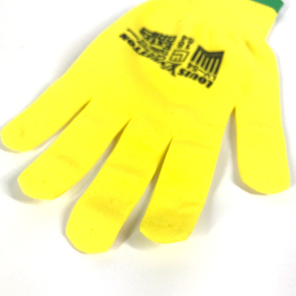 LOUIS VUITTON MP2370 ゴン アールジービー  ファッション 小物 グローブ 手袋 ナイロン メンズ イエロー - brandshop-reference