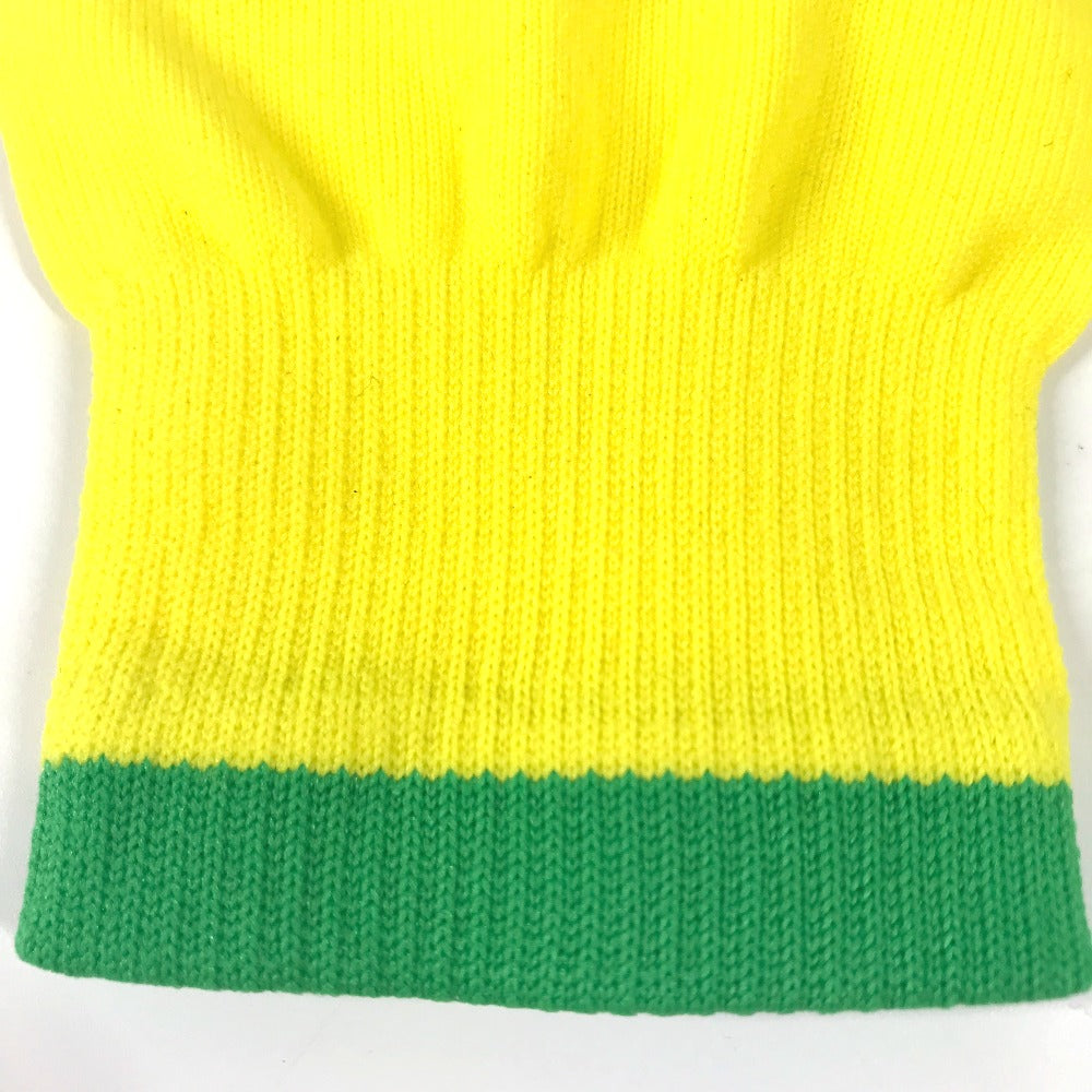 LOUIS VUITTON MP2370 ゴン アールジービー  ファッション 小物 グローブ 手袋 ナイロン メンズ イエロー - brandshop-reference