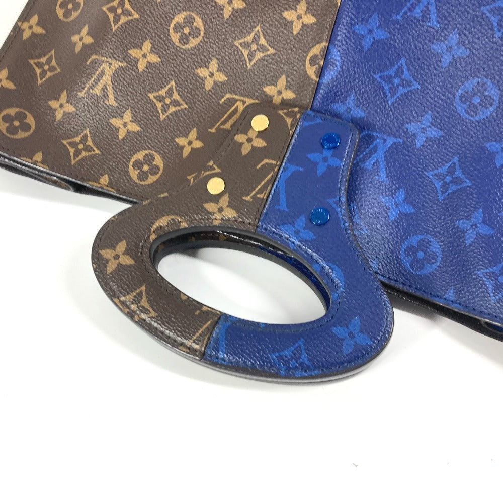 LOUIS VUITTON M43860 モノグラム・パシフィック スプリットトート ハンドバッグ カバン トートバッグ ハンドバッグ モノグラムキャンバス ユニセックス ブルー - brandshop-reference