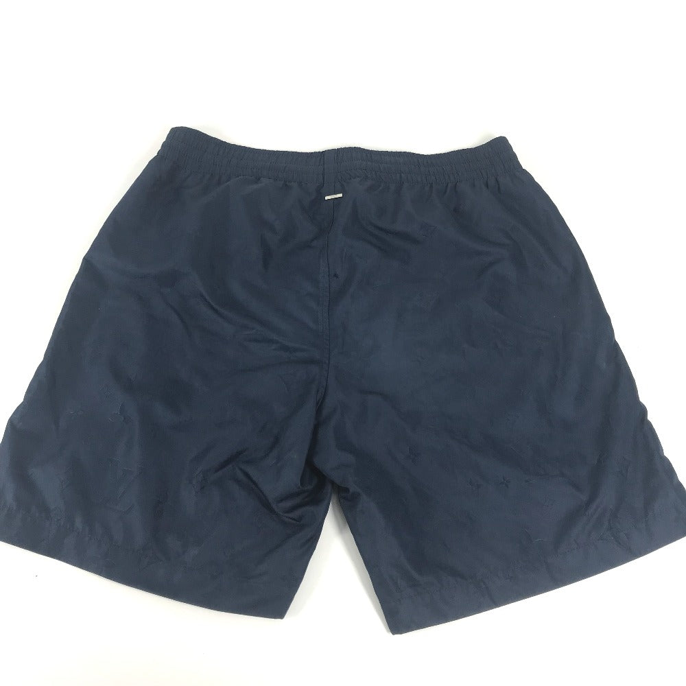 LOUIS VUITTON 1AHCRM モノグラム シグネチャー スイムボードショーツ スイムウエア スィムウエア RM232Q 水着 ポリエステル メンズ ネイビー - brandshop-reference