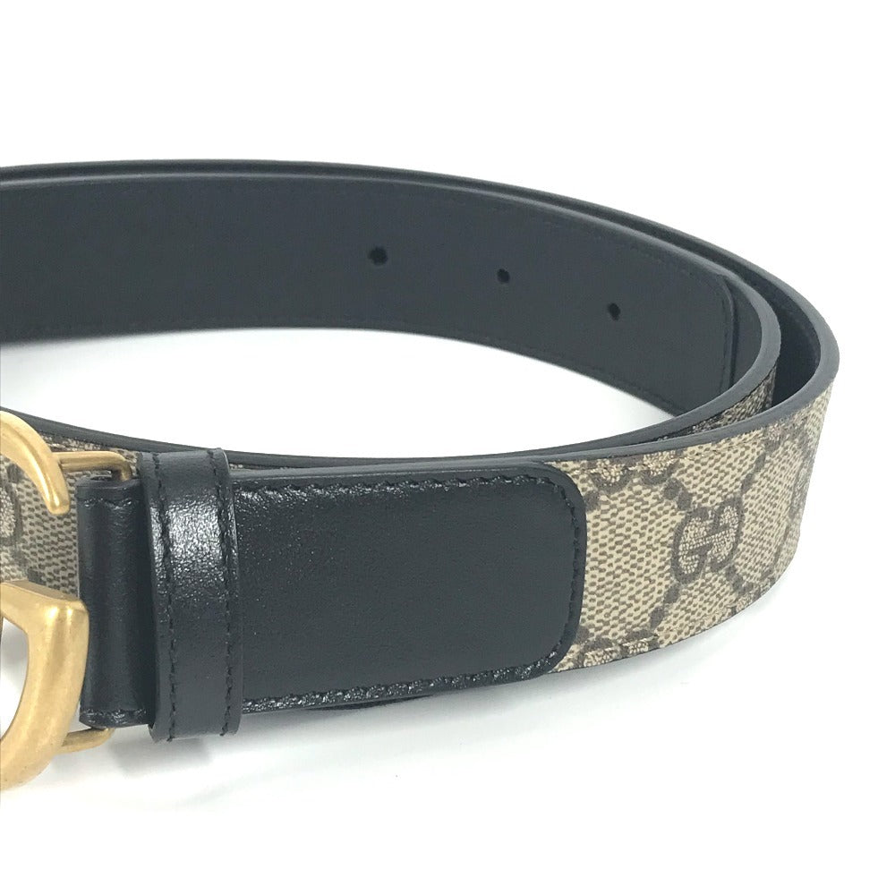 GUCCI 625839 GGスプリーム ダブルG スリムベルト ロゴバックル アクセサリー ベルト GGスプリームキャンバス レディース ベージュ - brandshop-reference
