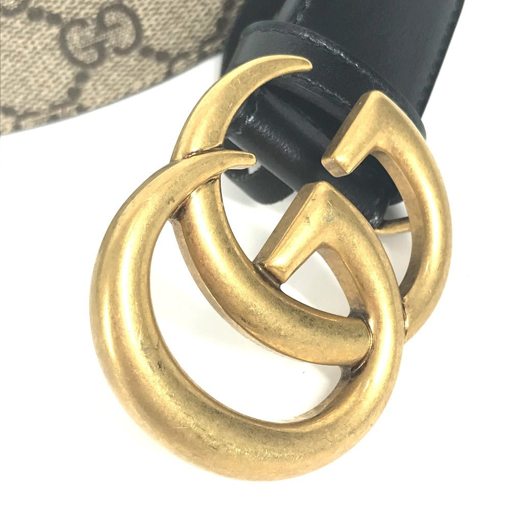 GUCCI 625839 GGスプリーム ダブルG スリムベルト ロゴバックル アクセサリー ベルト GGスプリームキャンバス レディース ベージュ - brandshop-reference