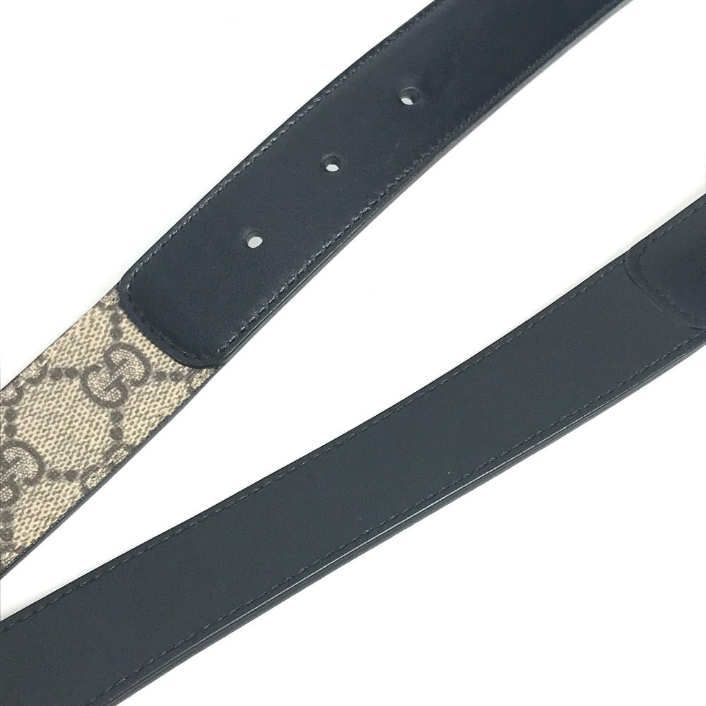 GUCCI 625839 GGスプリーム ダブルG スリムベルト ロゴバックル アクセサリー ベルト GGスプリームキャンバス レディース ベージュ - brandshop-reference
