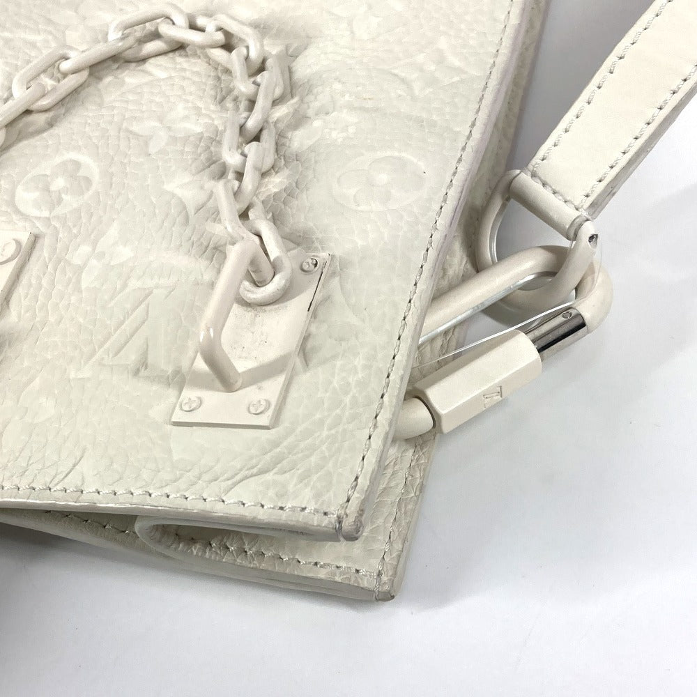 LOUIS VUITTON M53265 モノグラムトリヨン  サックプラ  ハンドバッグ カバン トートバッグ 2WAYバッグ ショルダーバッグ ハンドバッグ トリヨンレザー ユニセックス ホワイト - brandshop-reference