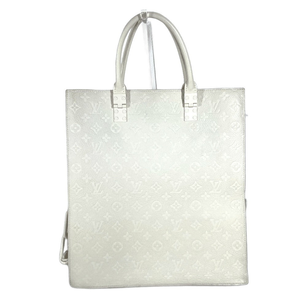 LOUIS VUITTON M53265 モノグラムトリヨン  サックプラ  ハンドバッグ カバン トートバッグ 2WAYバッグ ショルダーバッグ ハンドバッグ トリヨンレザー ユニセックス ホワイト - brandshop-reference