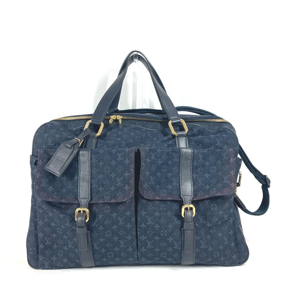 LOUIS VUITTON M42331 モノグラムミニ クロディーヌ トラベルバッグ 旅行バッグ 2WAYバッグ カバン ショルダーバッグ ボストンバッグ モノグラムミニキャンバス レディース ネイビー - brandshop-reference