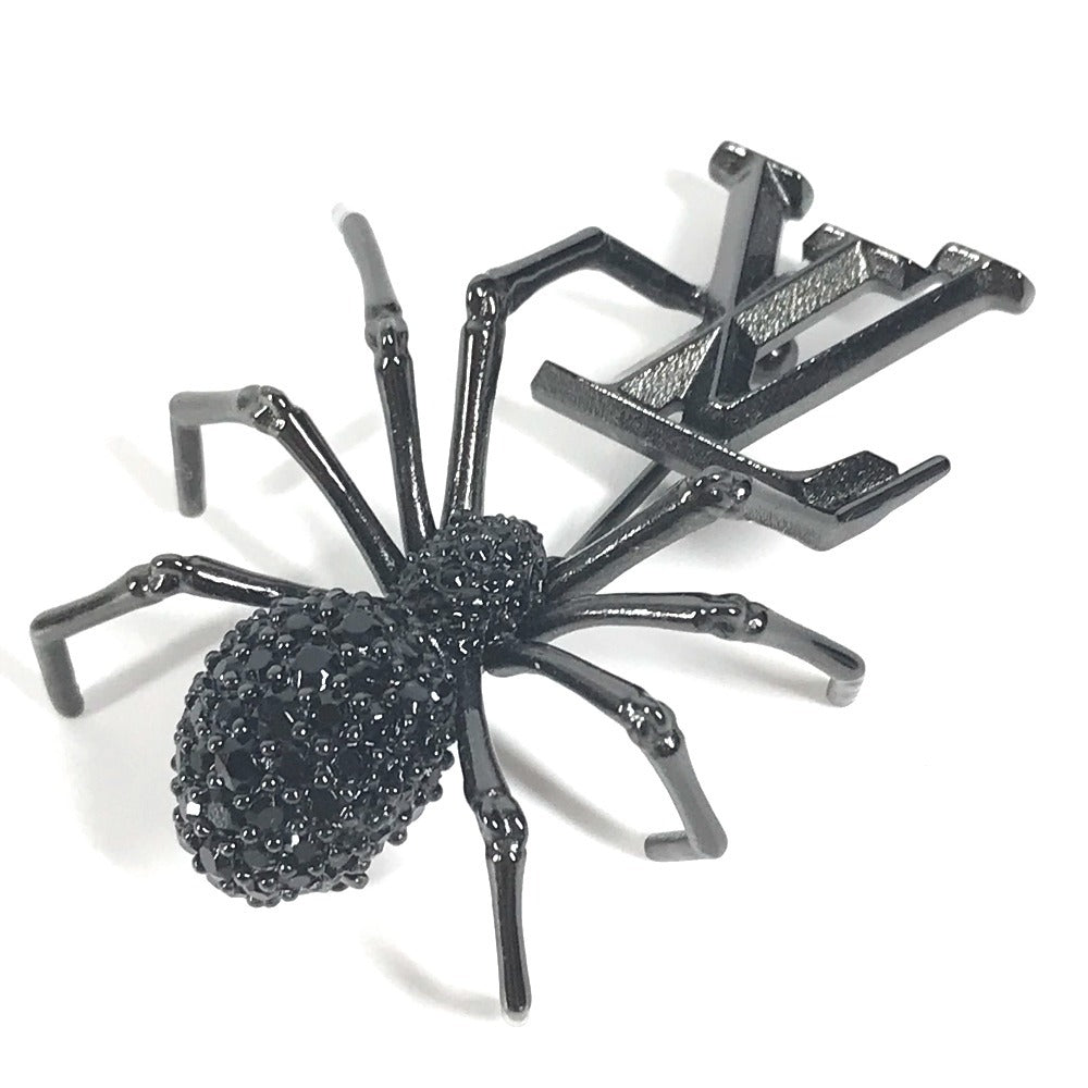 LOUIS VUITTON MP3397  ブローシュ・LV クレイジー アニマルズ アクセサリー 蜘蛛 スパイダー ブローチ メタル メンズ ノワール ブラック - brandshop-reference