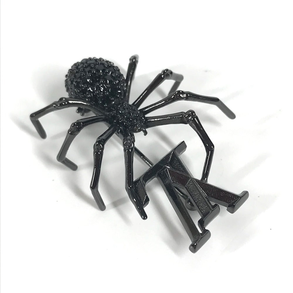 LOUIS VUITTON MP3397  ブローシュ・LV クレイジー アニマルズ アクセサリー 蜘蛛 スパイダー ブローチ メタル メンズ ノワール ブラック - brandshop-reference