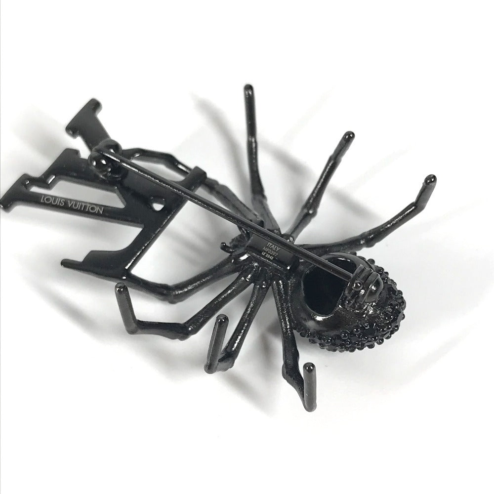LOUIS VUITTON MP3397  ブローシュ・LV クレイジー アニマルズ アクセサリー 蜘蛛 スパイダー ブローチ メタル メンズ ノワール ブラック - brandshop-reference