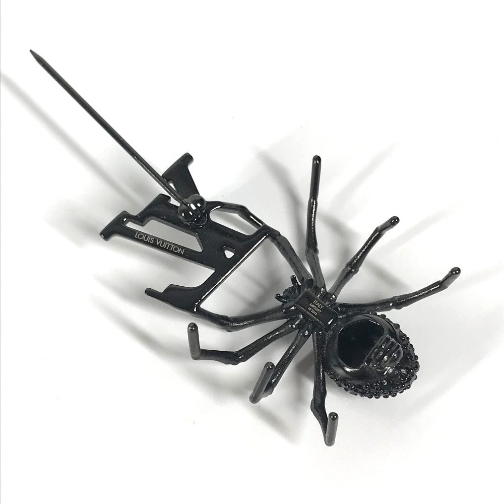 LOUIS VUITTON MP3397  ブローシュ・LV クレイジー アニマルズ アクセサリー 蜘蛛 スパイダー ブローチ メタル メンズ ノワール ブラック - brandshop-reference