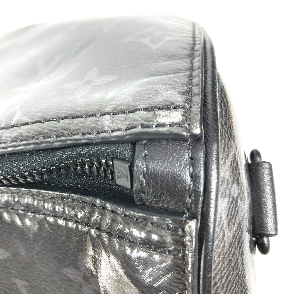 LOUIS VUITTON  M43901 モノグラム エクリプス グレーズ 伊勢丹限定  キーポル・バンドリエール 50 2WAYバッグ カバン 旅行バッグ ショルダーバッグ トラベルバッグ ボストンバッグ キャンバス ユニセックス ブラック - brandshop-reference