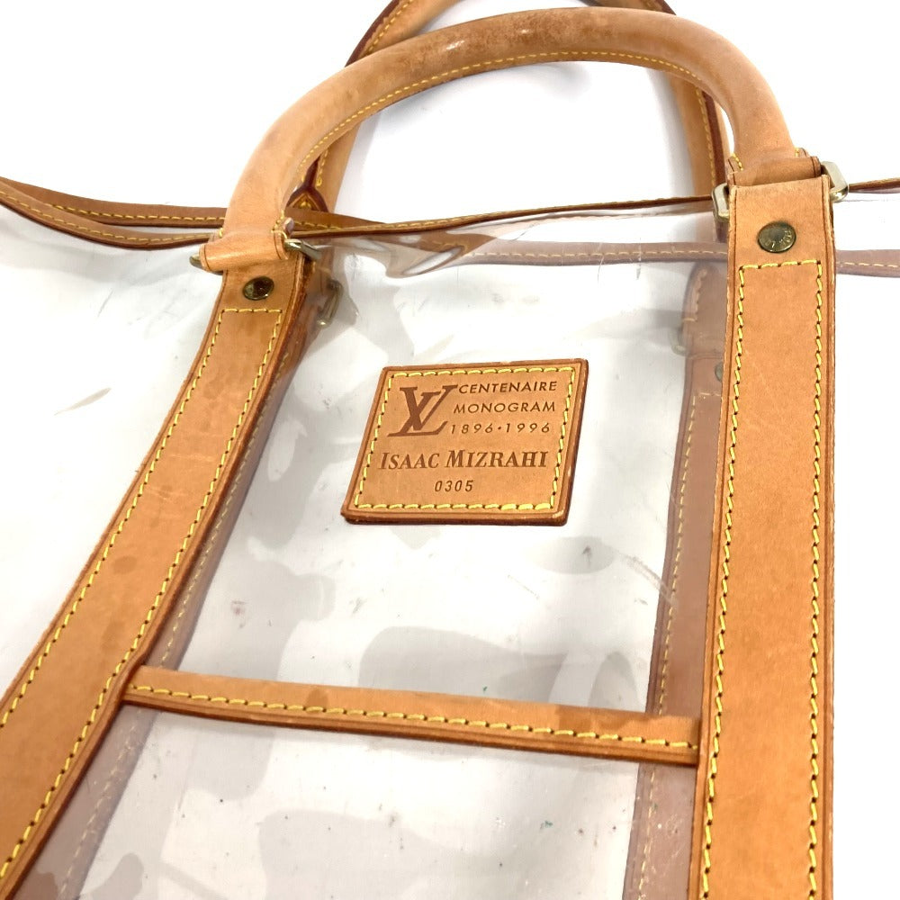 LOUIS VUITTON M99027 2WAYバッグ SEVEN DESIGNERS アイザック ミズラヒ カバン ショルダーバッグ 肩掛け 限定 トートバッグ ビニール/レザー ユニセックス クリア - brandshop-reference