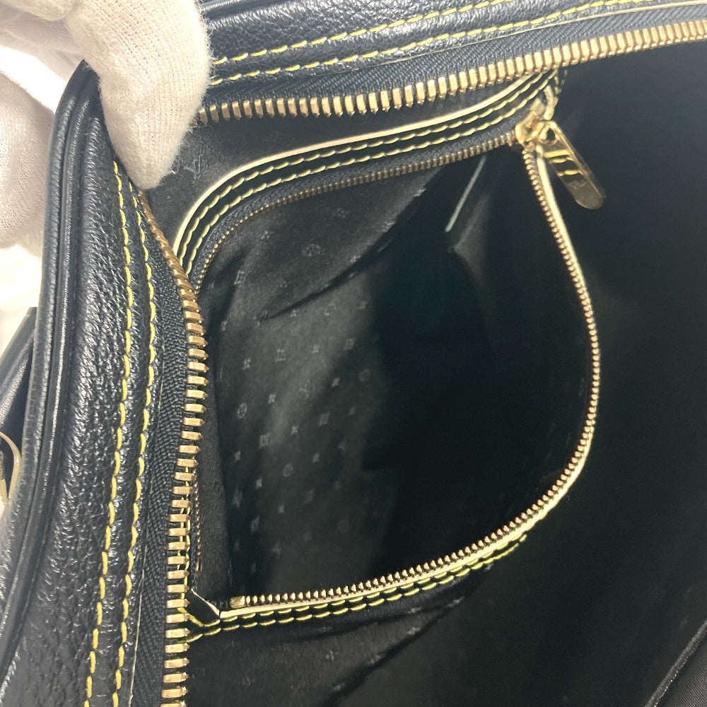 LOUIS VUITTON M91892 スハリ シュペールブ ボストンバッグ カバン ショルダーバッグ 肩掛け ハンドバッグ スハリレザー レディース ノワール ブラック - brandshop-reference