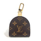 LOUIS VUITTON GI1219 モノグラム ドッグ バッグ ホルダー バッグチャーム 犬 ペット ワンちゃん キーホルダー モノグラムキャンバス ユニセックス ブラウン - brandshop-reference