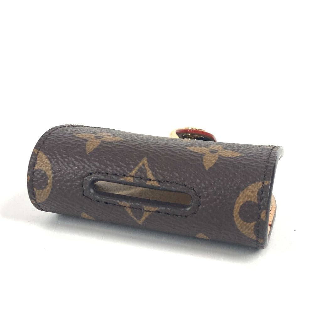 LOUIS VUITTON GI1219 モノグラム ドッグ バッグ ホルダー バッグチャーム 犬 ペット ワンちゃん キーホルダー モノグラムキャンバス ユニセックス ブラウン - brandshop-reference