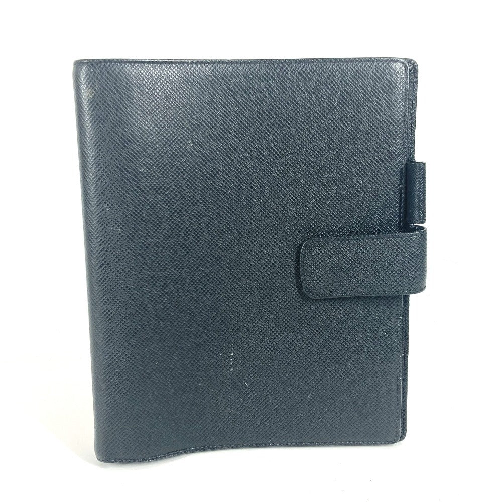 LOUIS VUITTON R20232 タイガ アジェンダ GM システム手帳 ステーショナリー 手帳カバー タイガレザー ユニセックス アルドワーズ ブラック - brandshop-reference