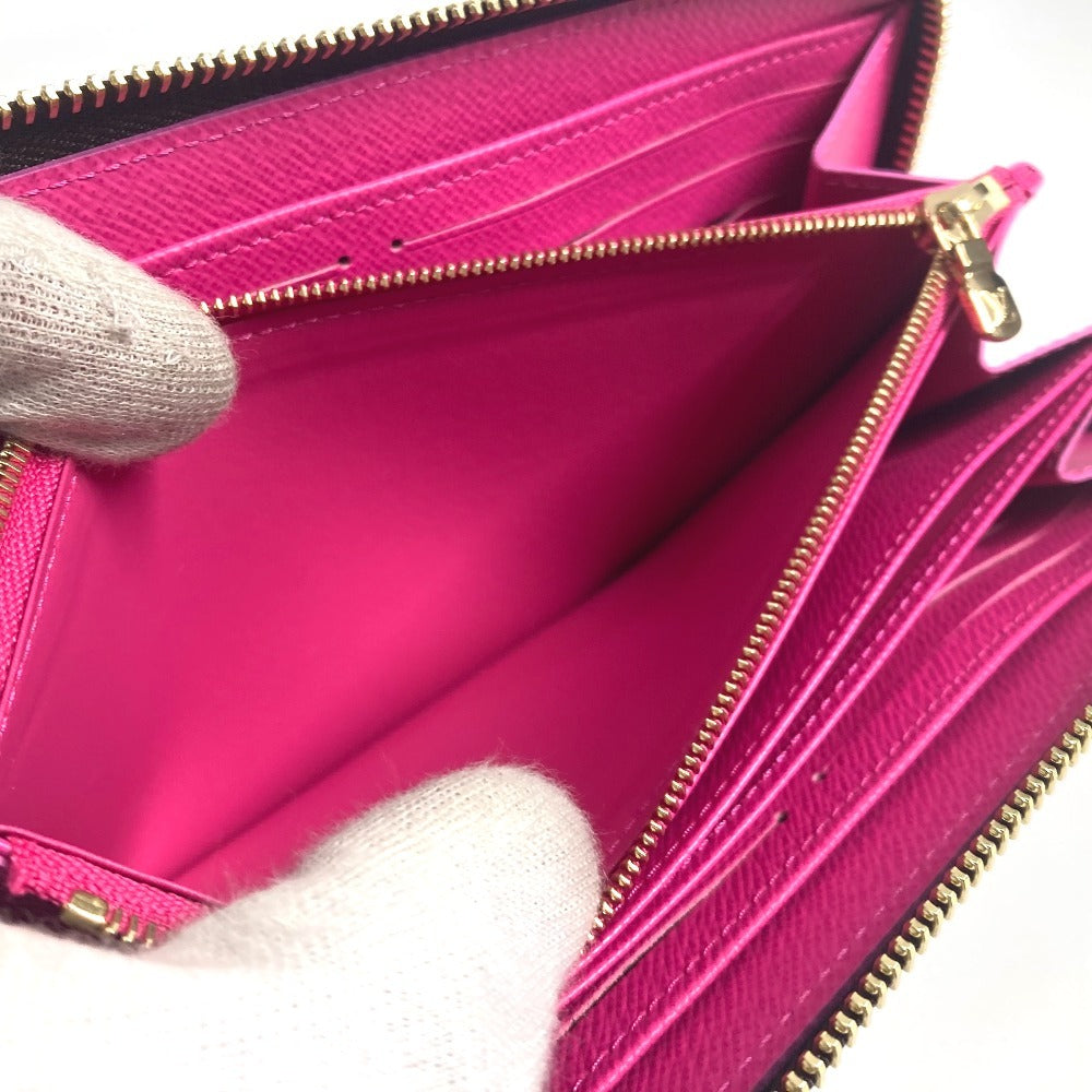 LOUIS VUITTON M14162 Japan Limited LV × TM Zippy Wallet Monogram Takashi Murakami Round Zipper Long Wallet Monogram Canvas Unisex Brown