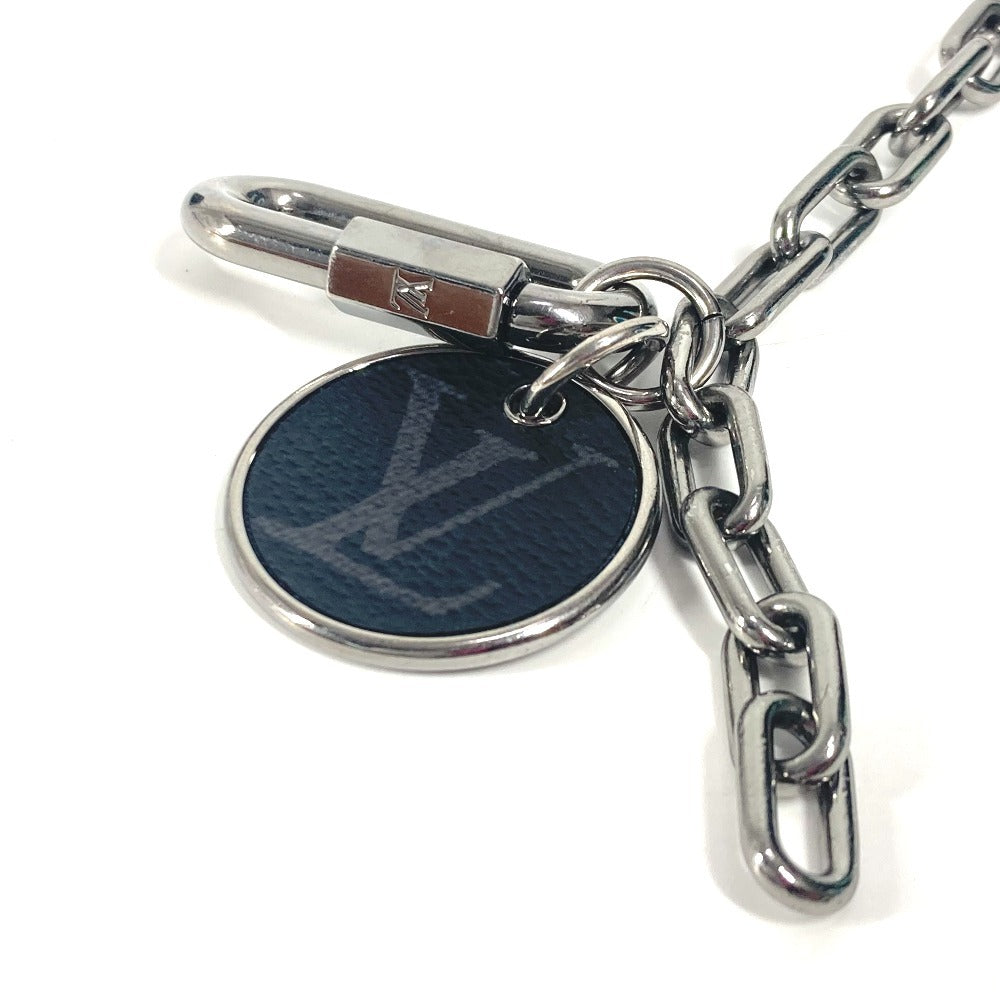 LOUIS VUITTON M68862 モノグラムエクリプス キーチェーン キーホルダー バッグチャーム キーホルダー メタル ユニセックス ブラック - brandshop-reference